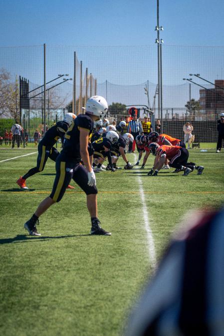 Partido entre Barcelona Pagesos y L'Hospitalet Pioners.