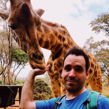 Javi Labourt, experto en psicología y en viajes