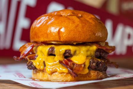 Hamburguesa con extra de carne 