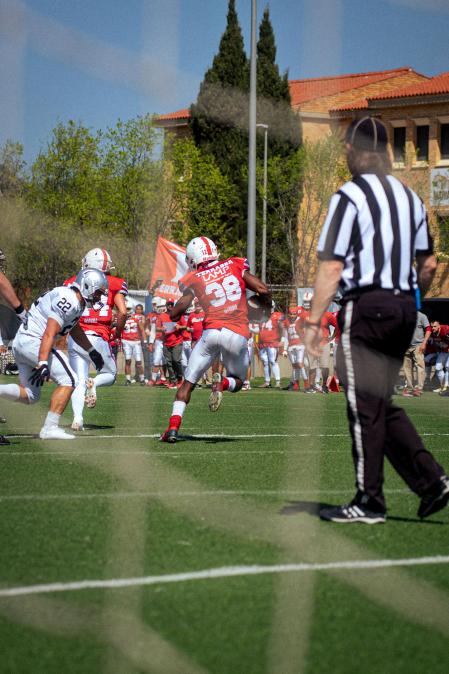Partido entre Badalona Dracs y Terrassa Reds.