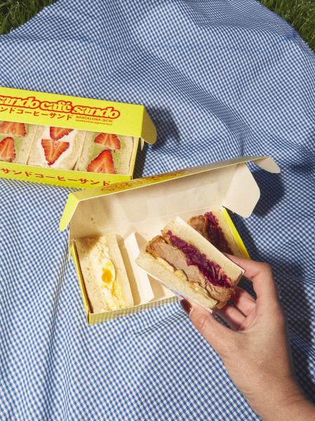 El packaging de Sando Café Sando