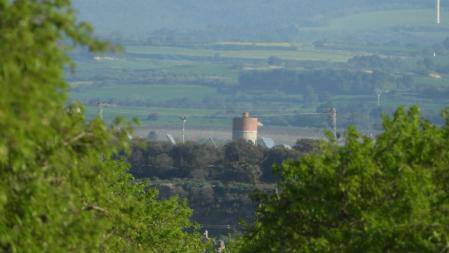 Así se ve el depósito de agua.