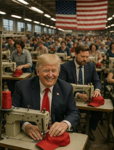 Trump y Vance en un vídeo creado por inteligencia artificial