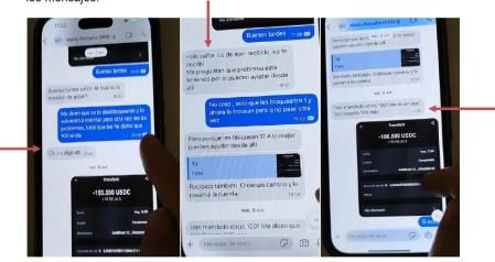 Como espacialista en blanqueo, Sánchez sabía cómo lavar dinero con criptoactivos como atestiguan conversaciones con intermediarios