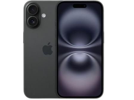 Apple iPhone 16, Negro, 128 GB