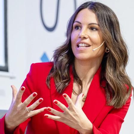 Elisa Blázquez, en una mesa redonda sobre salud y redes sociales,