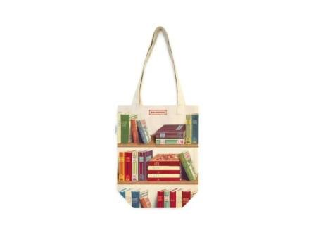 Tote Bag Cavallini Library Books