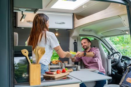 La cocina es compacta pero es muy funcional&nbsp;