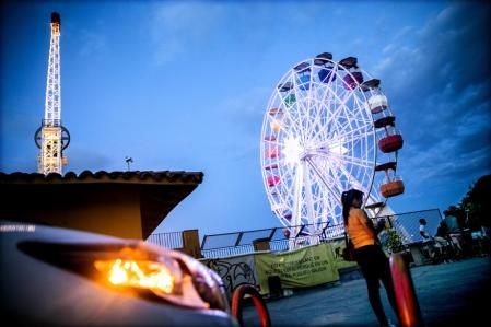 La noria del Tibidabo barcelonés, paradigma de la atracción circular&nbsp;