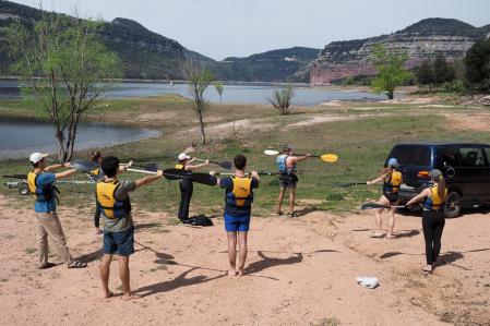 Con el pantano de Sau al 72,17 %, los negocios relacionados con actividades de agua vuelven a funcionar