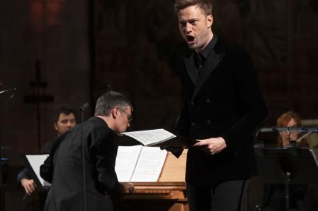 Benjamin Apple junto a Dani Espasa y Vespres d'Arnadí&nbsp;