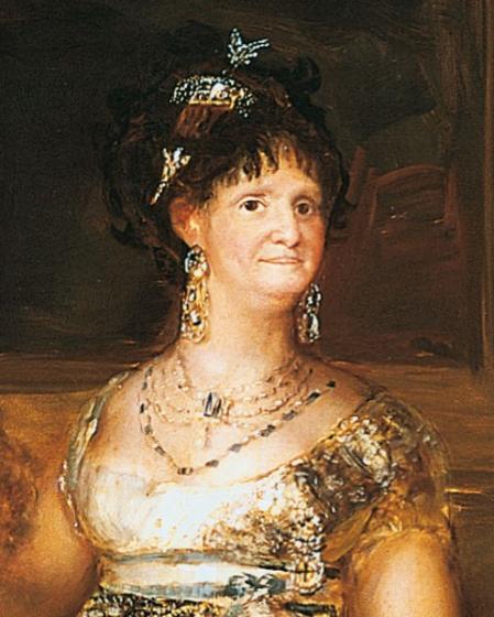 La reina María Luisa.