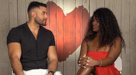 Yinaris y Yoan en 'First Dates'