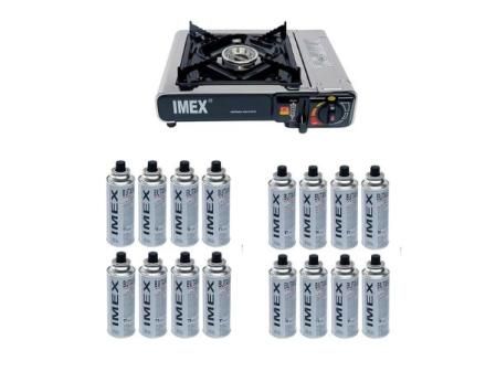 Hornillo de gas con maletín IMEX