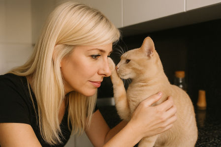 Marieta, una experta que escucha con el corazón… y con el alma felina