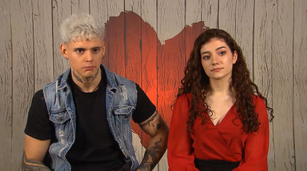 Sofía y Luciano en 'First Dates'