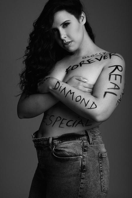 La modelo Marta Ventura, de 31 años, lleva desde los 18 trabajando en el sector.