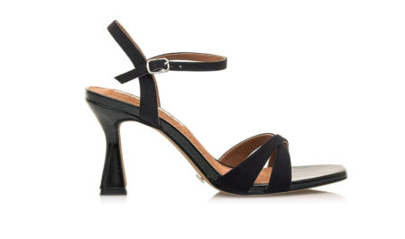 MARIAMARE- Sandalia negra baja