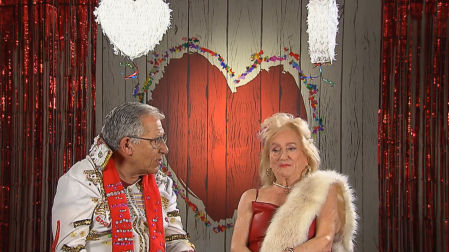 Luz y Vicente en 'First Dates'