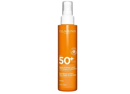Clarins - Loción solar en spray muy alta protección SPF 50+