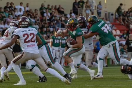 Adrian Gimenez en plena carrera.