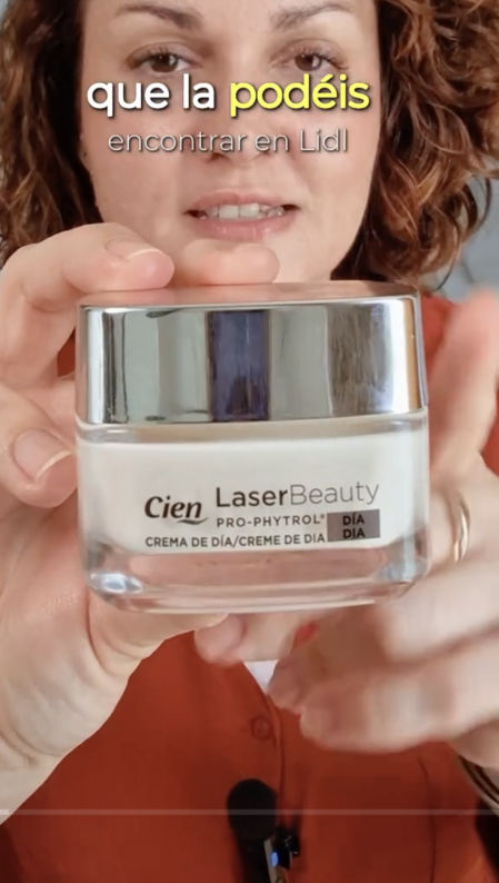 Esther Gaya recomienda la crema Laser Beauty de Cien