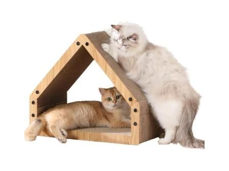 Rascador para gatos casa FUKUMARU