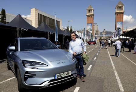 Santiago González después de probar otro vehículo chino&nbsp;