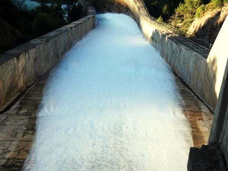 El pantano de la Baells está lleno.