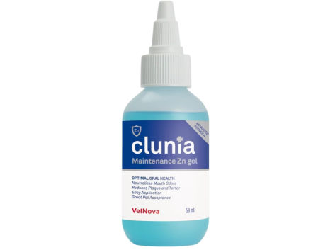 Vetnova Clunia Maintenance Zn - Gel oral mucoadhesivo