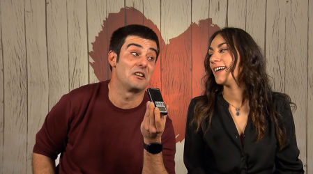 Cynthia y Alejandro en 'First Dates'