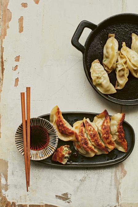 Las gyozas de ajo de oso