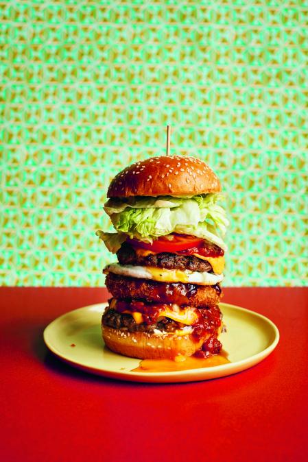 La imponente&nbsp;Hamburguesa Fatso