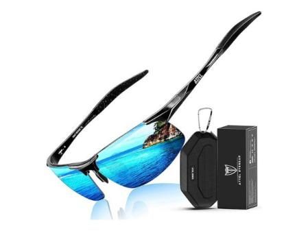 Gafas de sol deportivas polarizadas para hombre de ATTCL