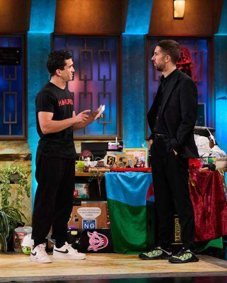 Jaime Lorente, en 'La Revuelta' de David Broncano.