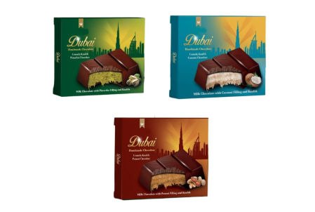Paquete de regalo de chocolate Dubai