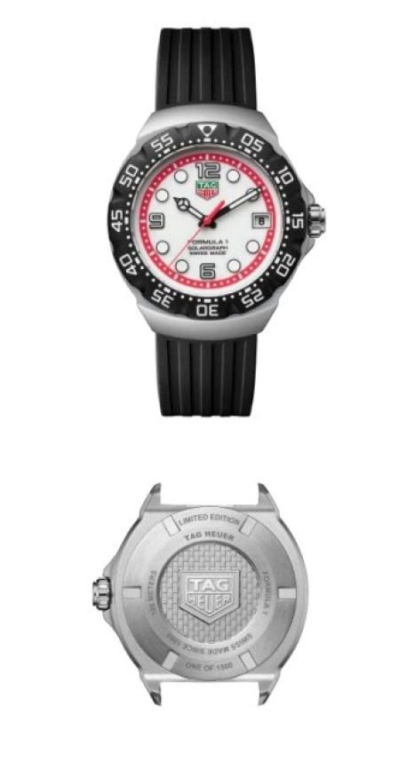 Poniendo el énfasis en el negro, el blanco y el rojo, colores míticos de la competición y ya a la venta, el nuevo Tag Heuer Formula 1 es homenaje a un icono de la década de 1980