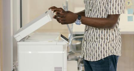 Una impresora multifunción básica puede escanear