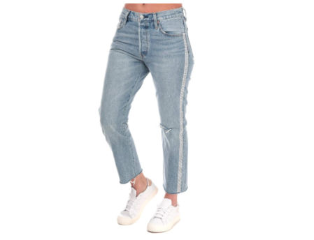 Levi's -  501 Crop W Diamond in The Rough