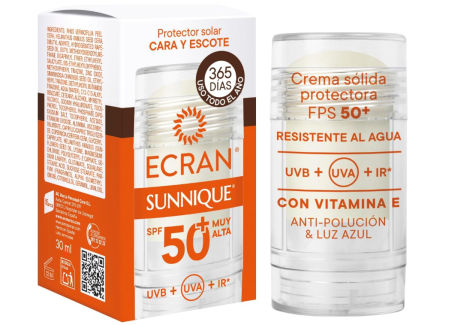 Ecran Sunnique - Crema Sólida FPS 50+