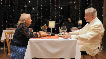 Emilio y Maite en 'First Dates'