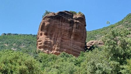Meteora a la catalana en Riells del Fai.