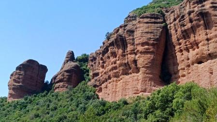 Meteora a la catalana en Riells del Fai.