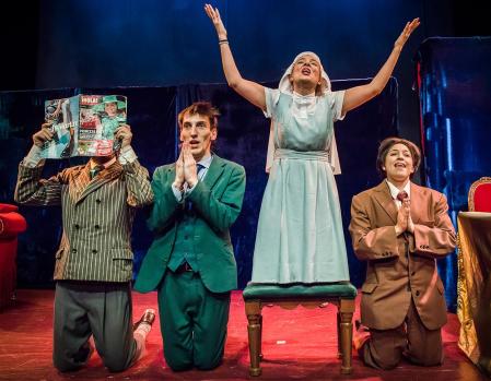 Imagen de escena de 'Medida por medida (La culpa es tuya)', de Gabriel Chamé, a partir del clásico de Shakespeare.