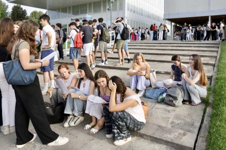 Estudiantes preparándose para la selectividad&nbsp;