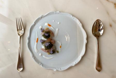 Quisquilla en salsa de kéfir&nbsp;de Dénia