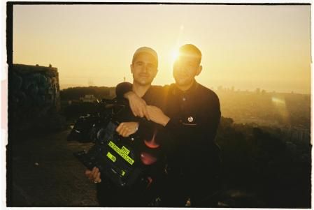 Martí Herrera, director de fotografía de 'Cyborg Generation', y Miguel Morillo, director.