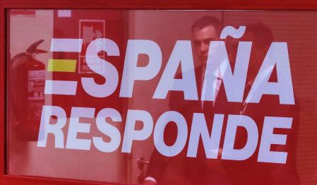 Sánchez compareció el jueves desde la sede del PSOE&nbsp;