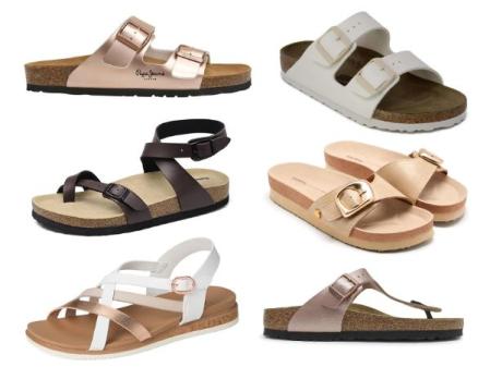 Sandalias con hebilla para verano 2025