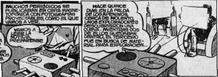 Los periódicos “multimedia” que recuerdan a nuestras actuales tabletas en una de las entregas de 'Diego Valor'